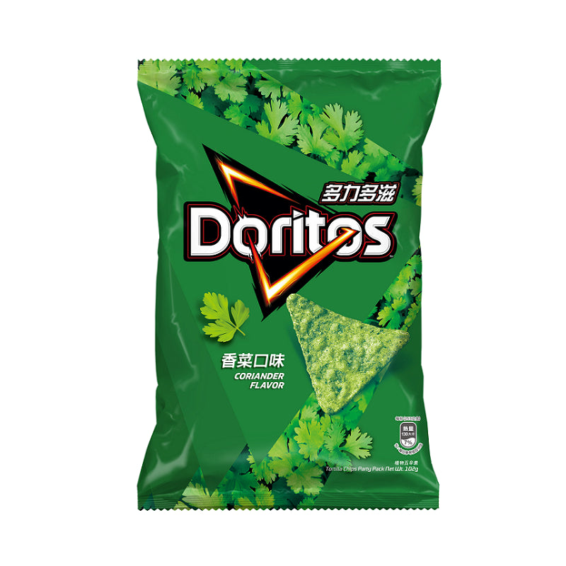 Doritos パクチー　　台湾限定6袋 台湾限定 ドリトス パクチー（コリアンダー）味 トルティーヤチップス