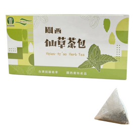 新竹名物 関西農協 仙草茶(シエンツァオ)ティーパック|關西鎮農會 仙草茶包|270g|90バッグ/箱(30バッグ×3パック)