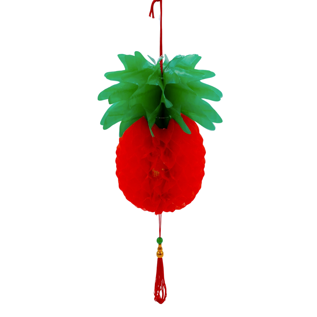 台湾吊るし飾り（パイナップル）ミニサイズ｜台灣開幕鳳梨彩球 迷你版