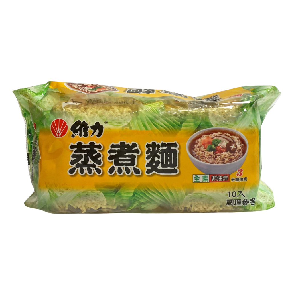 6袋入〉維力 ノンフライめん ノンフライ麺｜維力 蒸煮麵 650g（65gx10