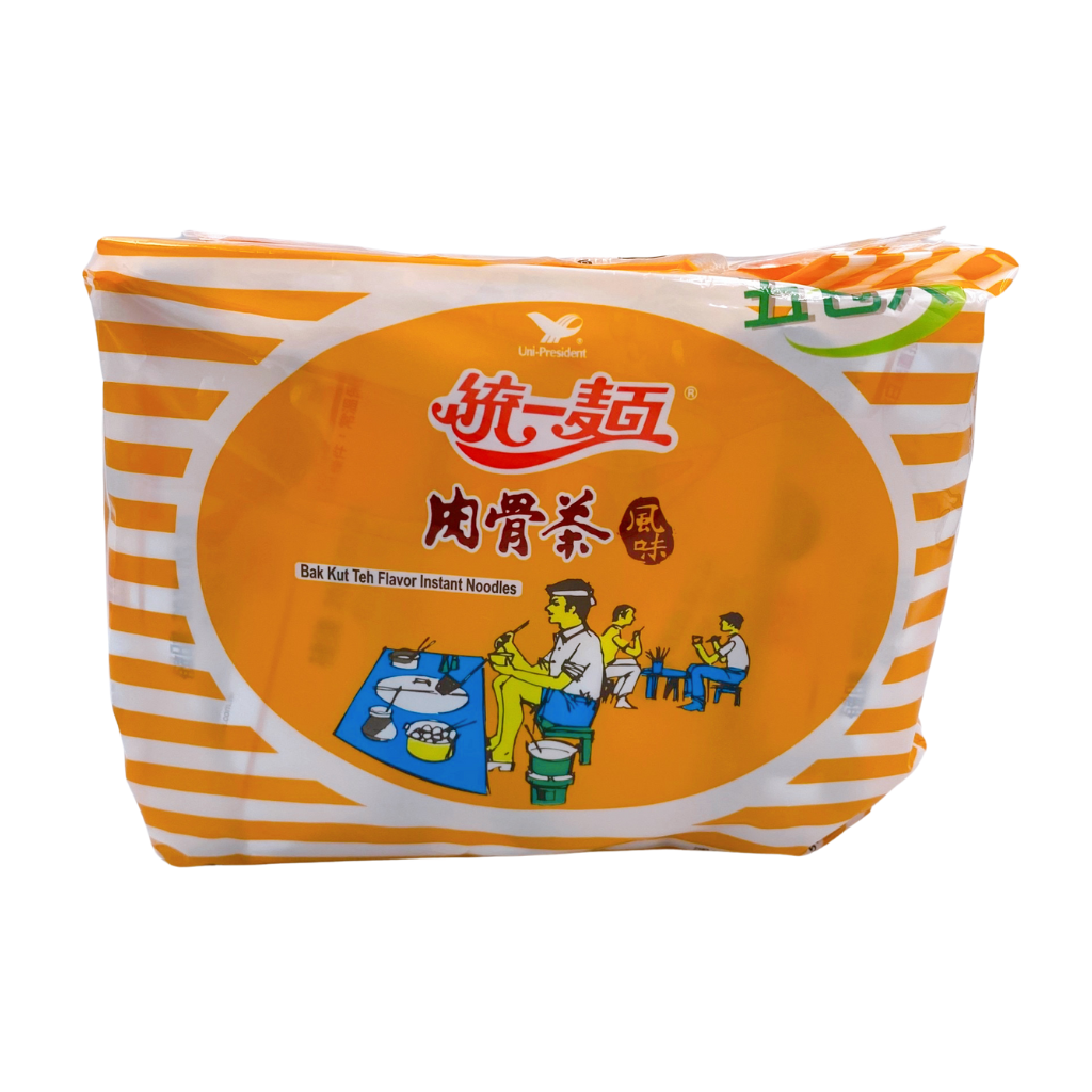 5食入〉統一 バクテー風味麺｜統一 肉骨茶麵｜5個パック｜93gx5