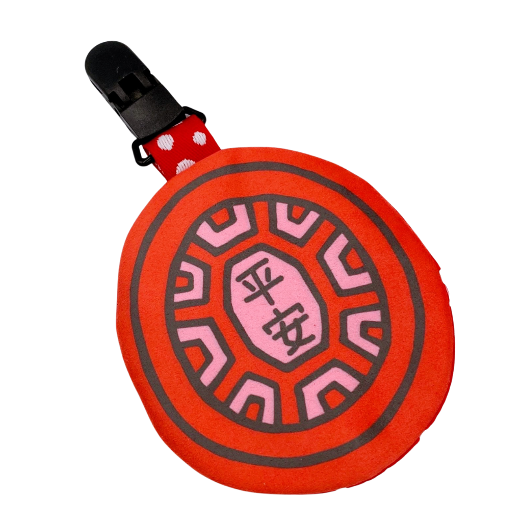 茚 Yin Taiwan 紅亀粿（紅亀餅・アンンクークエ）お守り袋（エアタグ