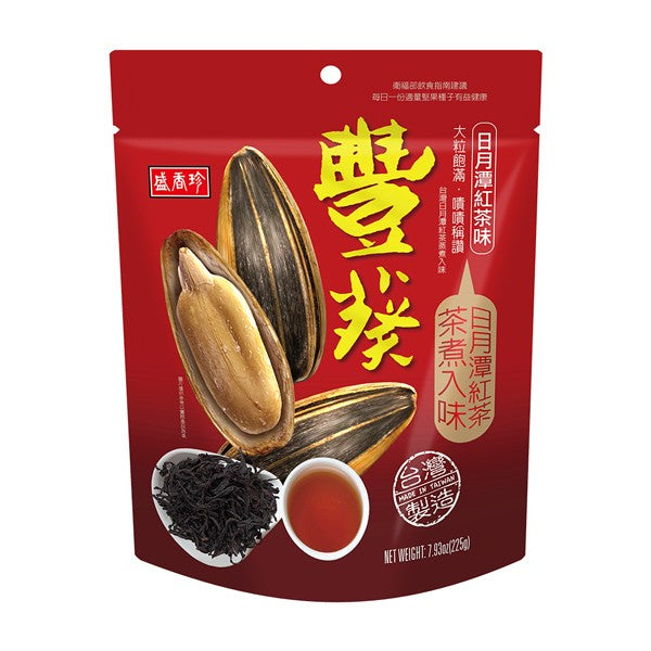 盛香珍 豊葵 ひまわりの種（大粒） 日月潭紅茶風味｜盛香珍 豐葵 香