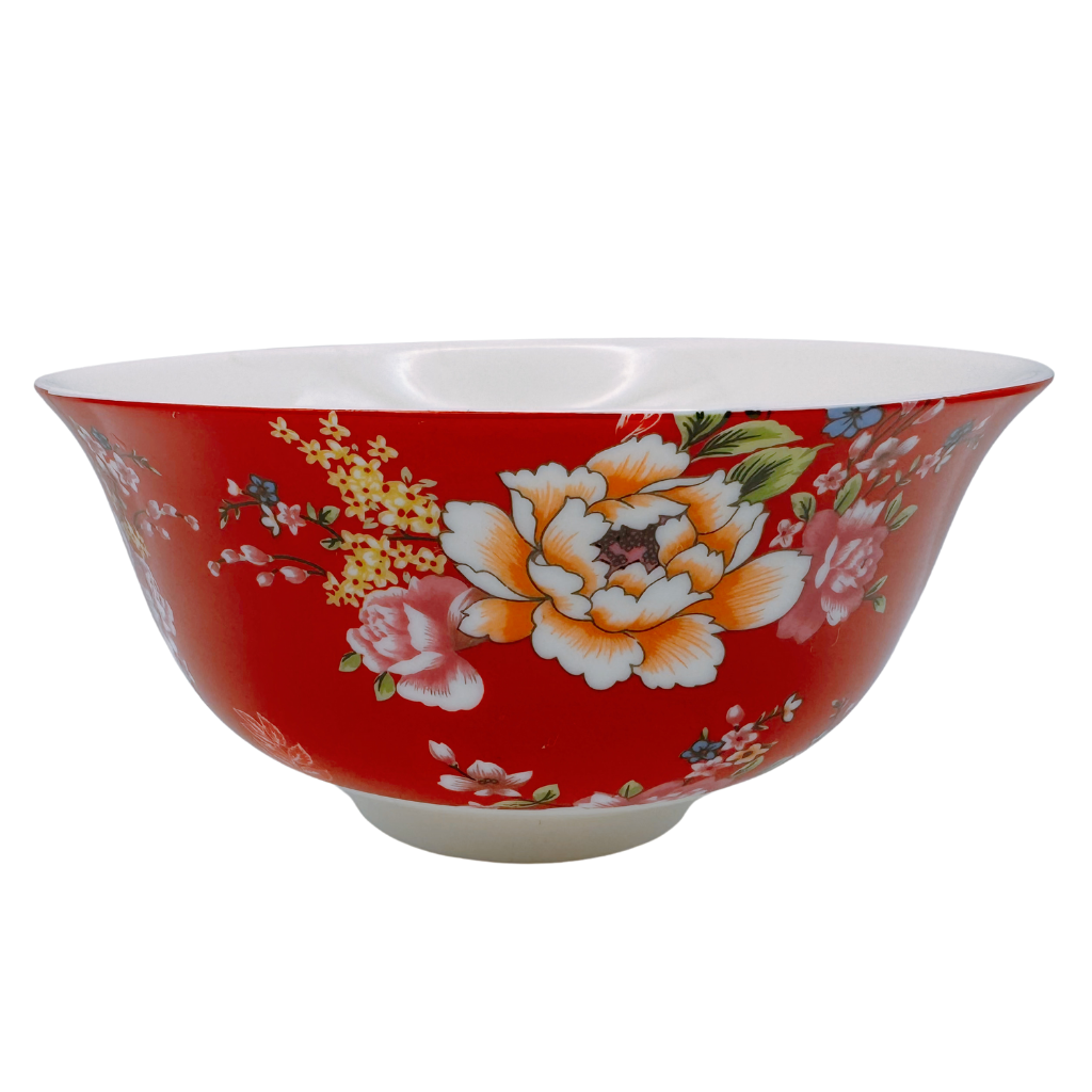 花柄台湾茶器セット 赤 客家花布柄 8点セット ケース付き 台湾 花柄台湾茶器セット 赤 客家花布柄 8点セット ケース付き 台湾