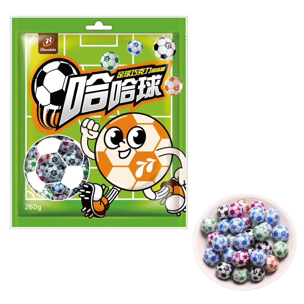 77 サッカーチョコボール|77 哈哈球 足球巧克力 260g | Taiwan Love 77 サッカーチョコボール|77 哈哈球 足球巧克力 260g | Taiwan Love