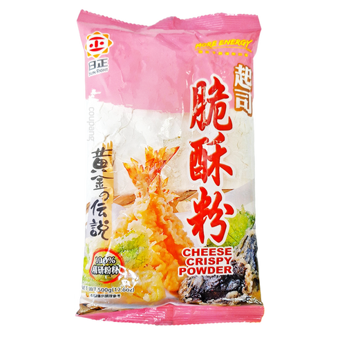 日正 チーズ風味 フライ用の衣粉|日正 起司脆酥粉 500g 日正 チーズ風味 フライ用の衣粉|日正 起司脆酥粉 500g