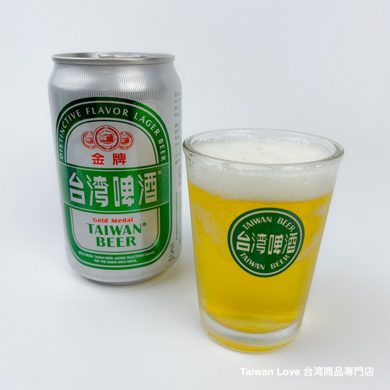 台湾ビール丸いロゴ入りビールグラス｜台灣啤酒LOGO啤酒杯｜143ml