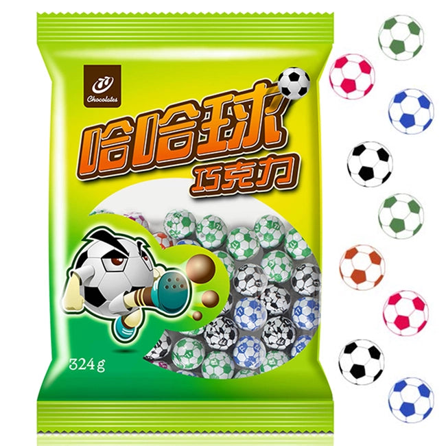 77 サッカーチョコボール｜77 哈哈球 足球巧克力 324g | Taiwan
