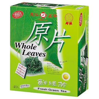 天仁茗茶 緑茶 グリーンティー（原片） ティーバッグ｜ 鮮綠茶 2.8gx40バッグ入
