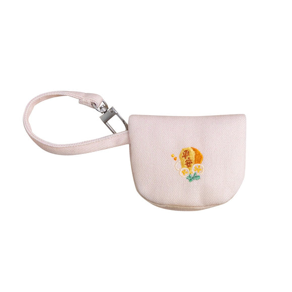 好感良物 Soft living ハンドル付きミニポーチ ランタン（天燈）フローラル｜花伴小掛包 花綻天燈