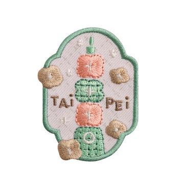 好感良物 Soft living 刺繍マグネット 花菓台北｜花繪磁鐵 花菓台北