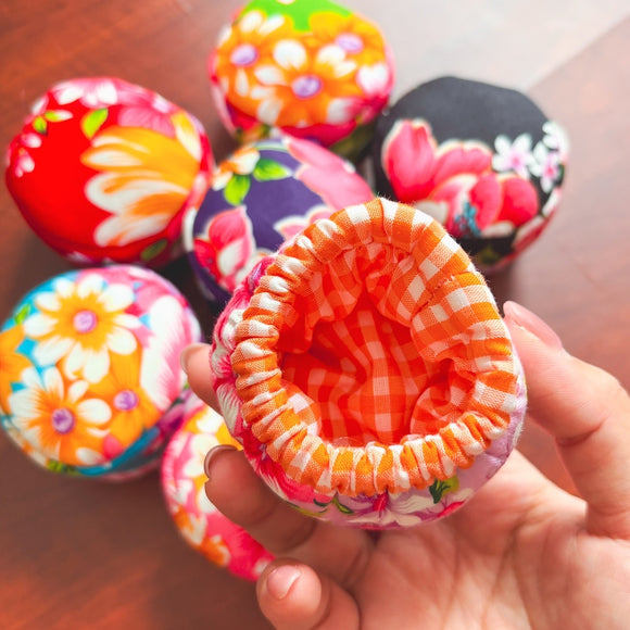 Hakka Rainy 客家花布 大同電鍋キャップ帽｜大同電鍋 鍋蓋套｜台湾花布