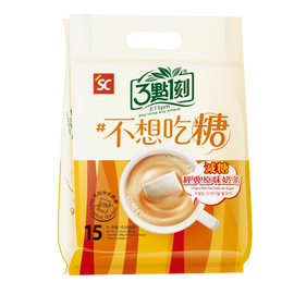 3點1刻  オリジナルミルクティー 甘さ控えめ 減糖經典原味奶茶｜15バッグ入（20g/バッグ）