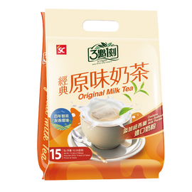 3點1刻  オリジナルミルクティー 經典原味奶茶｜15バッグ入（20g/バッグ）