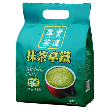 モカ MOCCA 濃厚抹茶ラテ｜摩卡 MOCCA 厚實茶道 抹茶拿鐵｜15パック入り