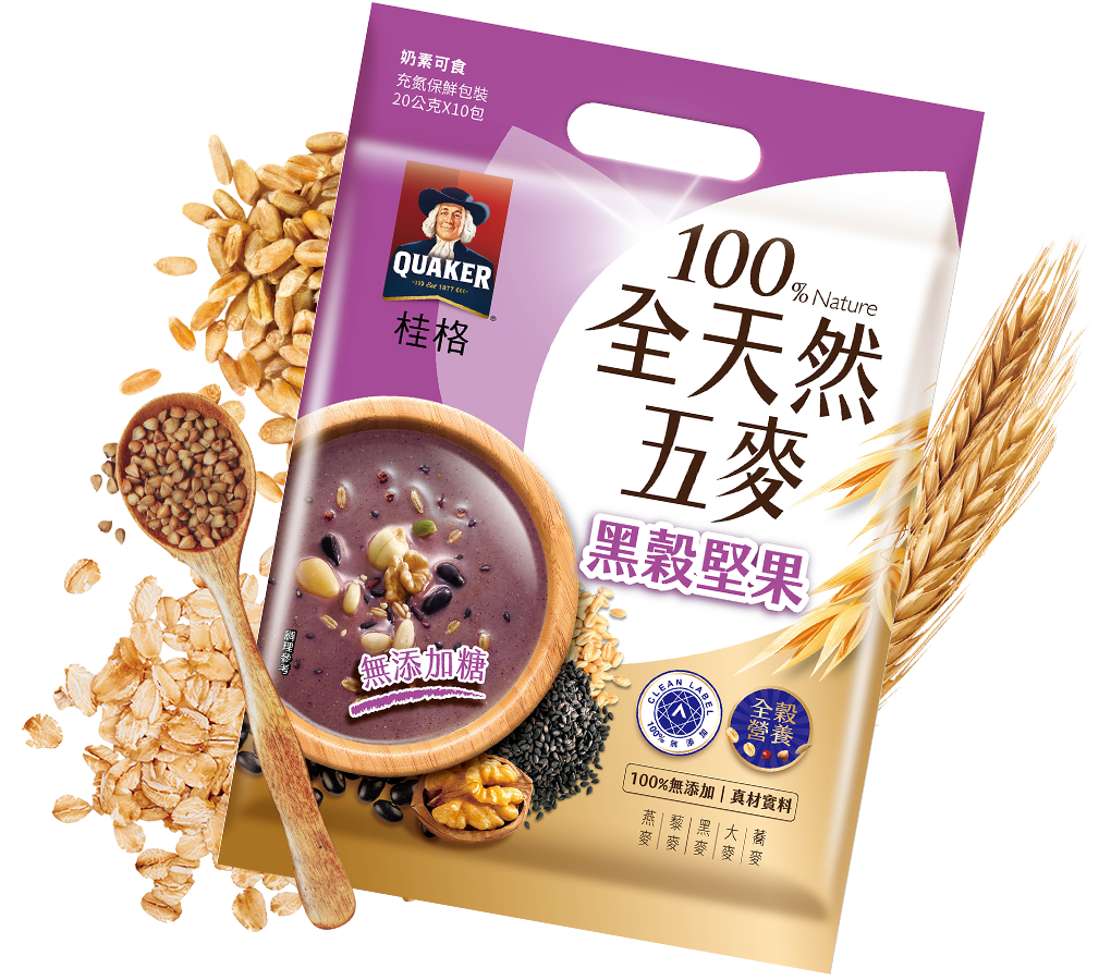 お客　食品19点 台湾QUAKER クエーカー 穀物ドリンク 黒ごま・黒豆・ミックスナッツ