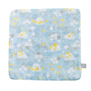 好感良物 Soft living 花柄ハンカチ マンゴーかき氷フローラル｜花漾手帕 芒果冰花花