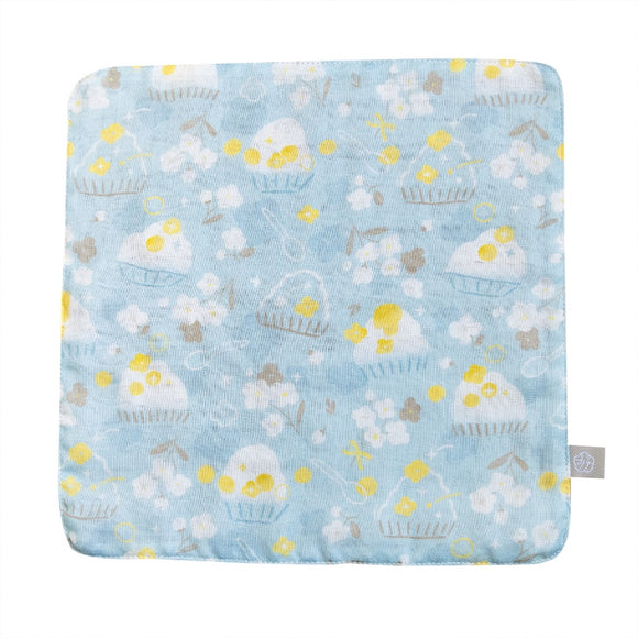 好感良物 Soft living 花柄ハンカチ マンゴーかき氷フローラル｜花漾手帕 芒果冰花花