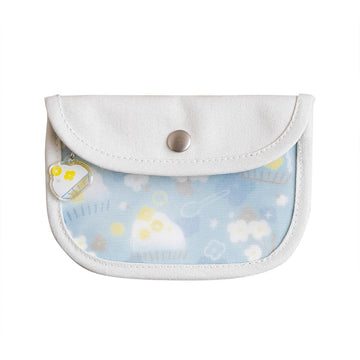 好感良物 Soft living 台湾漁師網バッグ地 コインケース（ポーチ・小銭入れ） マンゴーかき氷フローラル｜花芷零錢包 芒果冰花花