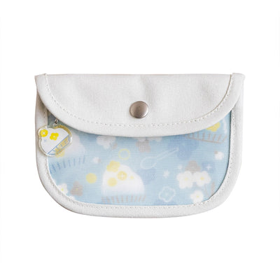 好感良物 Soft living 台湾漁師網バッグ地 コインケース（ポーチ・小銭入れ） マンゴーかき氷フローラル｜花芷零錢包 芒果冰花花