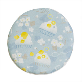 好感良物 Soft living 布コースター マンゴーかき氷フローラル｜隔熱墊 芒果冰花花