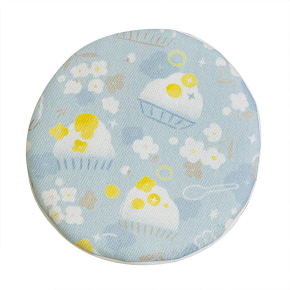 好感良物 Soft living 布コースター マンゴーかき氷フローラル｜隔熱墊 芒果冰花花