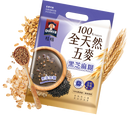 台湾QUAKER クエーカー 黒ごま穀物ドリンク・黒芝麻糊（砂糖無添加）｜桂格全天然五麥 黑芝麻糊 無添加糖 190g（19gx10パック）