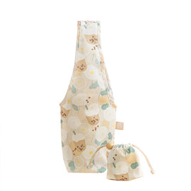 好感良物 Soft living ドリンクバッグ タピオカミルクティーフローラル｜小花苞飲料袋 珍奶花花