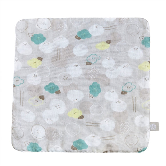 好感良物 Soft living 花柄ハンカチ 小籠包フローラル｜花漾手帕 小籠包花花