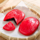 台湾レトロキーホルダー 紅龜粿（アンクウクエ・紅亀ケーキ）ミニチュア｜台灣懷舊復古鑰匙圈 紅龜粿 鑰匙圈