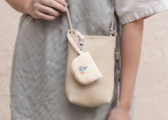 好感良物 Soft living ハンドル付きミニポーチ｜花伴小掛包