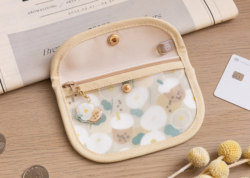 好感良物 Soft living 台湾漁師網バッグ地 コインケース（ポーチ・小銭