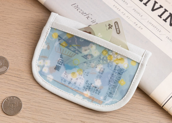 好感良物 Soft living 台湾漁師網バッグ地 コインケース（ポーチ・小銭入れ）｜花芷零錢包