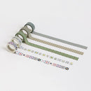 マスキングテープ 台湾マジョリカタイルパターン｜台灣特色紙膠帶 幾何花磚 15mm x 6m