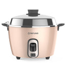 オールステンレス製 大同電鍋 バターピンク 6人前 Mサイズ｜TAC-06R-NBI