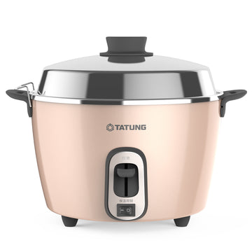 オールステンレス製 大同電鍋 バターピンク 6人前 Mサイズ｜TAC-06R-NBI