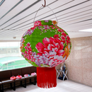 客家花布柄 ハンドメイド 提灯（ランタン）｜カラー：ブルー・レッド・ラベンダー・グリーン・ピンク｜台湾花布