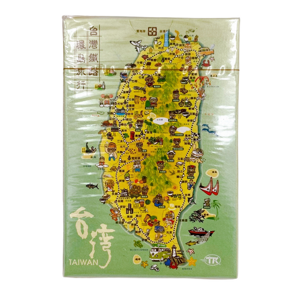 台湾レトロテーマ トランプ（鉄道旅行）｜台灣復古懷舊 撲克牌 鐵道旅行