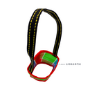 台湾製 漁師網 ナイロン ドリンクホルダー 台湾カラー（パイピングカラー：レッド）｜茄芷袋手提杯套 經典色（包邊：紅色）