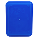 台湾の万能カラフルプラスチックトレイ（浅め） 小｜カラー：ブルー｜塑膠長方盤（淺） 藍色 小