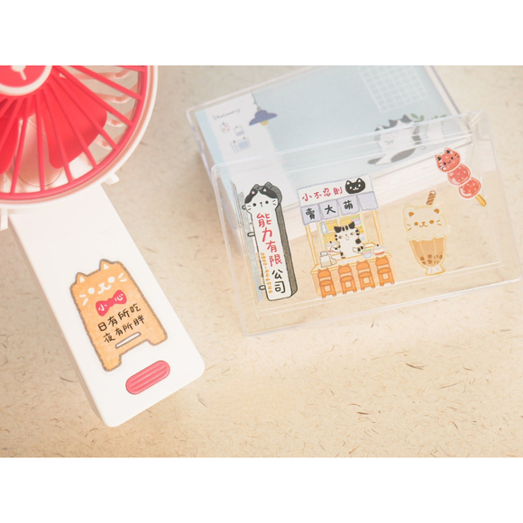 O-Cat 手帳用クリアステッカー｜O-Cat 台味手帳貼