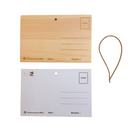 台中公園 木製 絵はがき ポストカード｜臺中公園 意象造型木製明信片