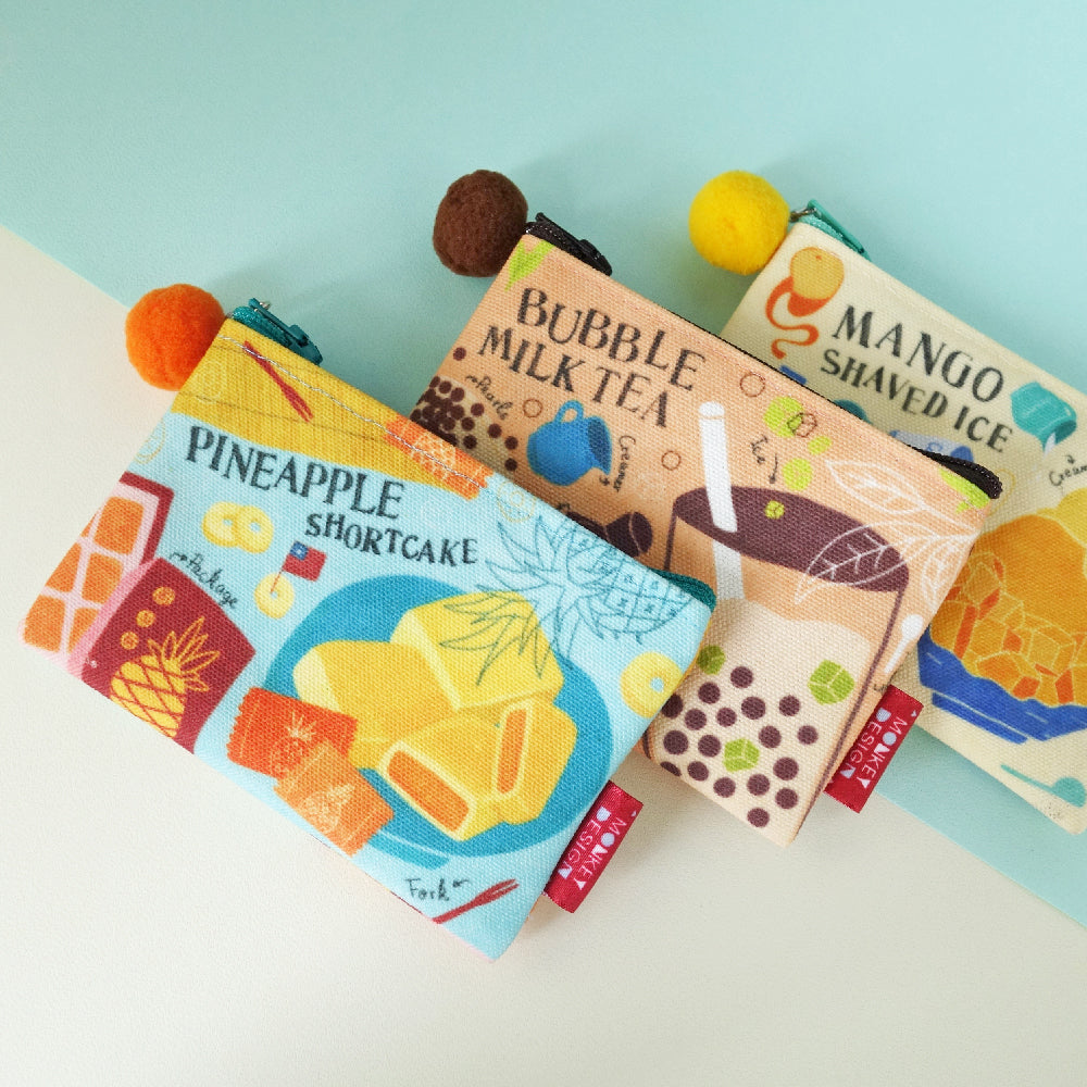 猴子設計 MONKEY Design コインケース(ポーチ・小銭入れ) ワクワク台湾|零錢包 驚艷台灣