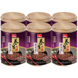 〈6缶セット〉泰山 黒米ハトムギ あま粥 ｜泰山 養生珍饌 紫米薏仁 255g/缶 x6缶