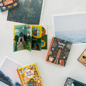 猴子設計 Monkey Design 台湾旅めぐり ミニマグネットブック｜台灣行旅小磁書