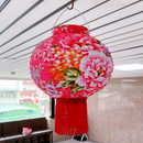 客家花布柄 ハンドメイド 提灯（ランタン）｜カラー：ブルー・レッド・ラベンダー・グリーン・ピンク｜台湾花布