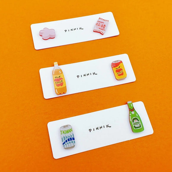 日日野餐 PIKNIK ピアス／イヤリング ｜日日野餐 PIKNIK 耳環／耳夾 台灣系列