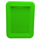 台湾の万能カラフルプラスチックトレイ（浅め） 小｜カラー：グリーン｜塑膠長方盤（淺） 綠色 小