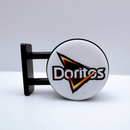 〈大変レア〉台湾限定 ドリトス ロゴ Doritos 光る看板マグネット｜多力多滋 發光招牌磁鐵