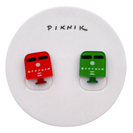 日日野餐 PIKNIK ピンバッジ 台湾郵便ポスト｜日日野餐 PIKNIK 別針（徽章） 台灣文化系列 紅綠郵筒